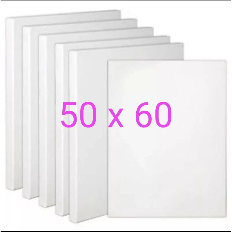

KANVAS 50 X 60 SIAP LUKIS UDAH DI GESSO DAN SPANDRAM