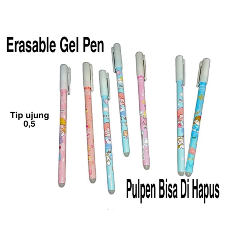 

Pulpen Bisa Di Hapus Motif Lucu/Erasable Gel Pen