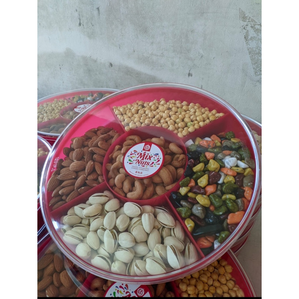 

MIX NUTS ISI KACANG ARAB ALMOND FUSTUK MEDE COKLAT KERIKIL
