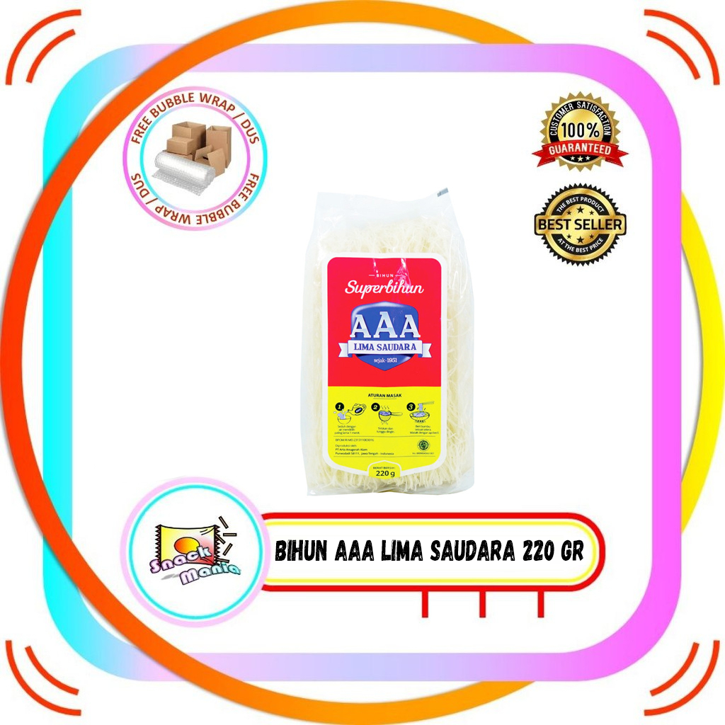 

Super Mie Bihun AAA Lima Saudara ~ 220 gr