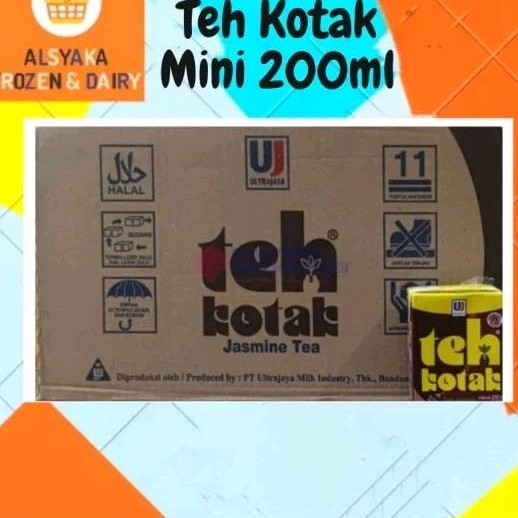 

Baru! Ultra Teh Kotak Mini 200ml (Ecer)