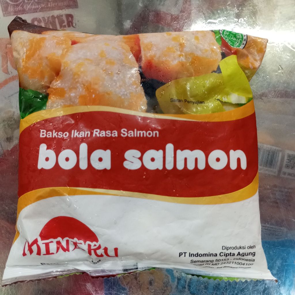 

Minaku Bola Salmon 200 gram