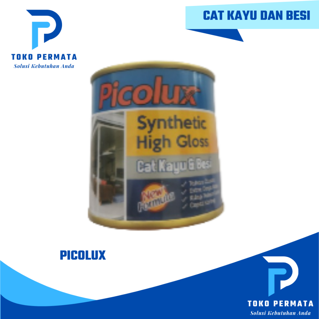 

Picolux cat kayu besi dan art craft 50cc