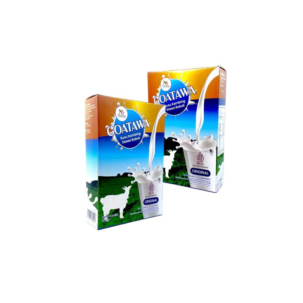 

GOATAWA Susu Kambing Etawa Bubuk / Susu Kambing Anak & Dewasa isi 200 gram