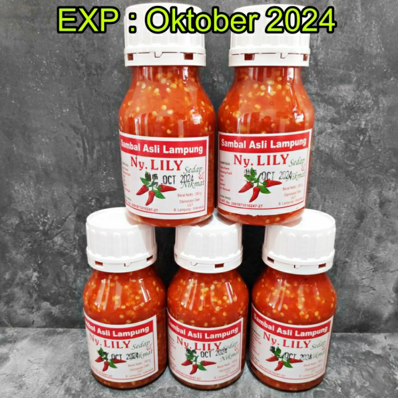 

Sambel Asli Lampung ny Lily Exp 2024