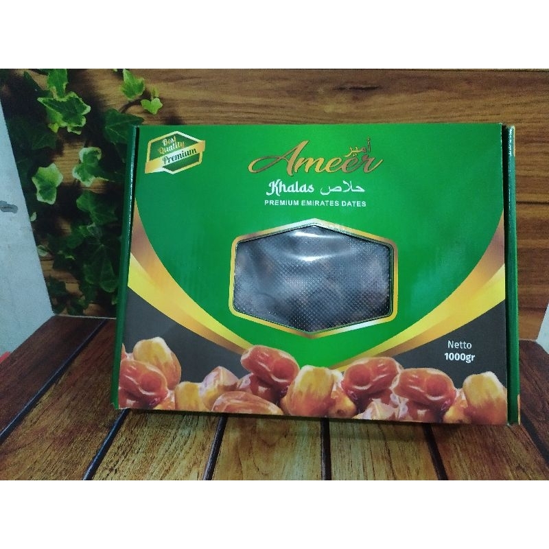 

Kurma Khalas Ameer 1 Kg Premium Emirates Date