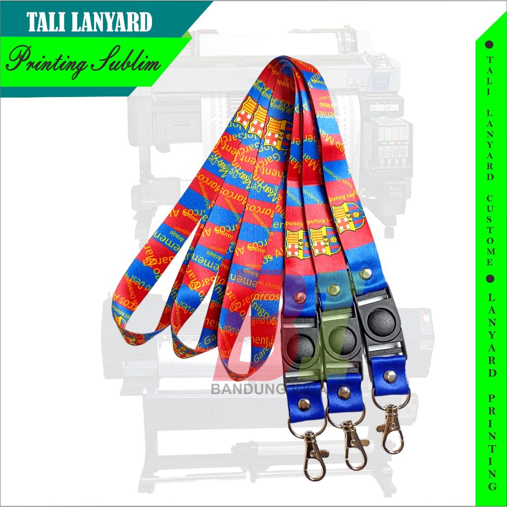 

TALI LANYARD CLUB SEPAK BOLA DUNIA/LANYARD BOLA/GANTUNGAN MOTIF BOLA/KALUNG CLUB SEPAK BOLA DUNIA