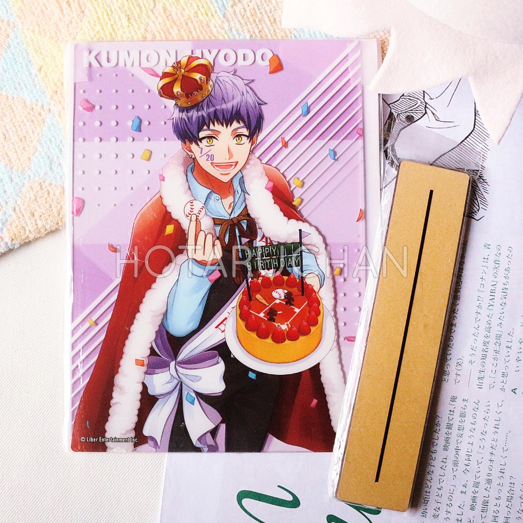 [OFFICIAL] A3 Acrylic Panel Collection (Birthday Natsu Gumi) - Hyoudou Kumon