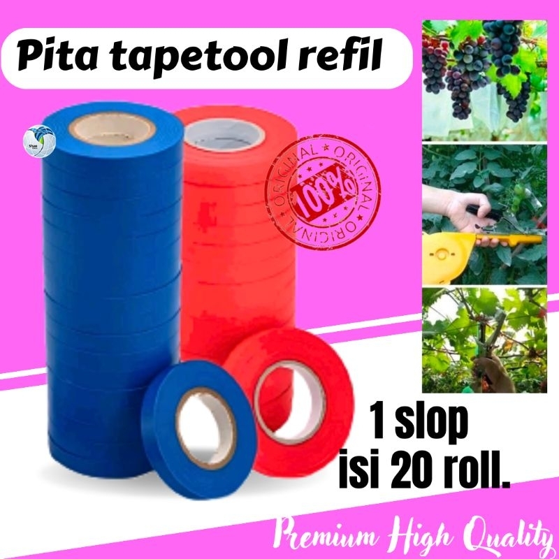 

TAPE REFILL Tapetool Pita Isi Ulang 20 roll Pita tapetol Shaestore15