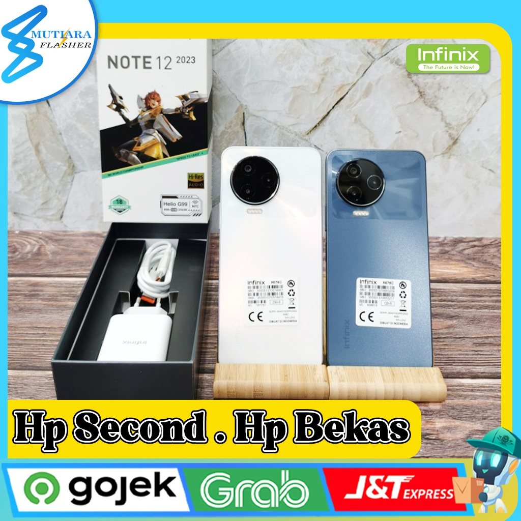 Infinix Note 12 2023 Ram 8/128GB | Ram 8/256GB Second Original