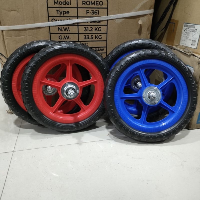 ban eva sepeda mini 12 bmx 12 ban Eva 1 set depan belakang siap pasang