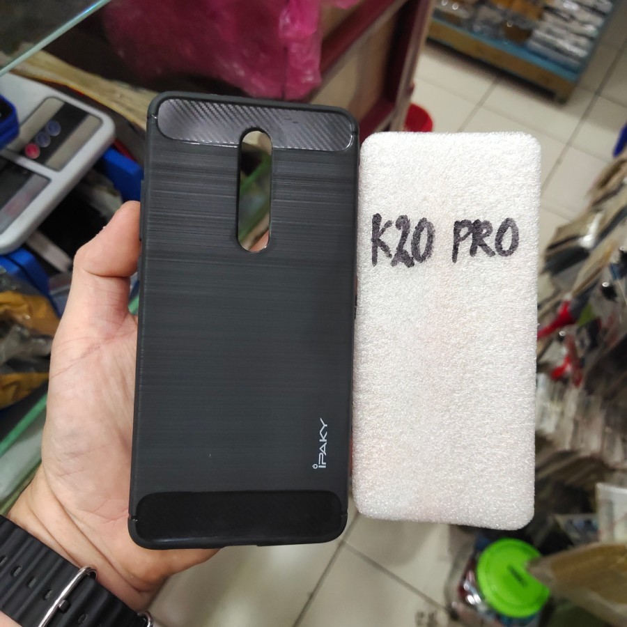 Xiaomi redmi K20 PRO silikon soft case karet hitam dan antigores MANTAP