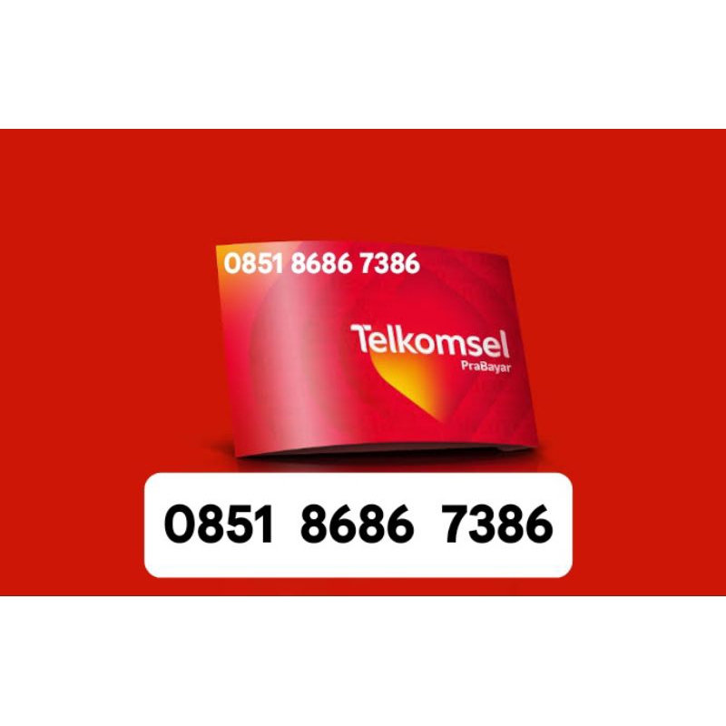 Perdana TELKOMSEL 0851 8686 7386