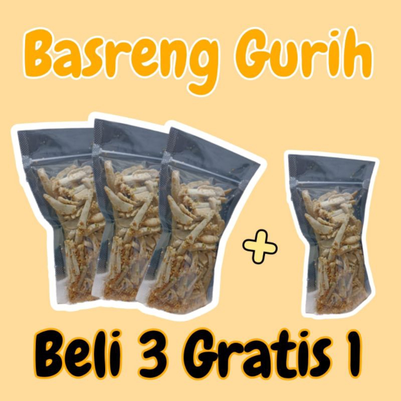 

basreng Gurih Daun Jeruk/Baso Goreng Viral BELI 3 GRATIS 1(15 RB DAPAT 4 PCS)