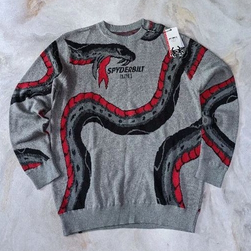 sweater rajut spyderbilt original - size XL