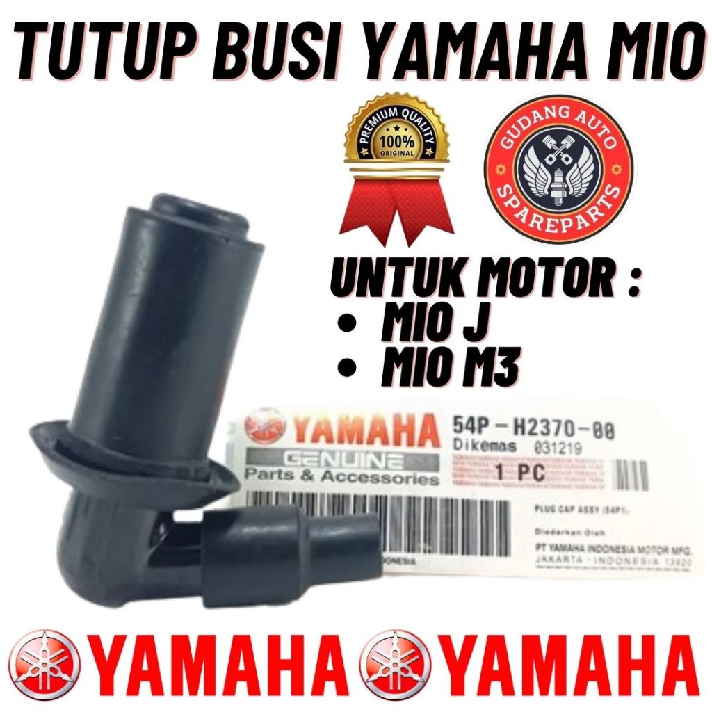 ORIGINAL YGP CANGKLONG BUSI YAMAHA MIO J MIO M3 / TUTUP BUSI MIO J MIO M3/ COP BUSI MIO J MIO M3