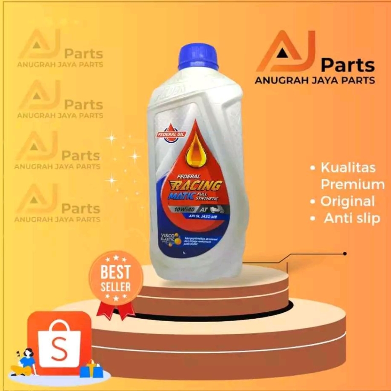 FEDERAL RACING MATIC 10W-40 1L- Oli Motor Matic