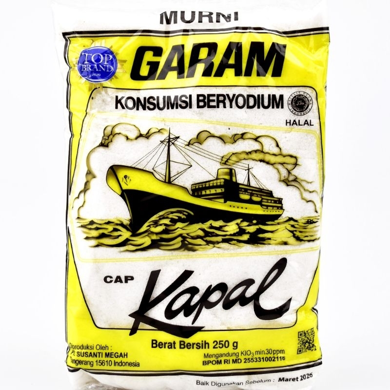 

Garam Beryodium Kapal 250 Gram