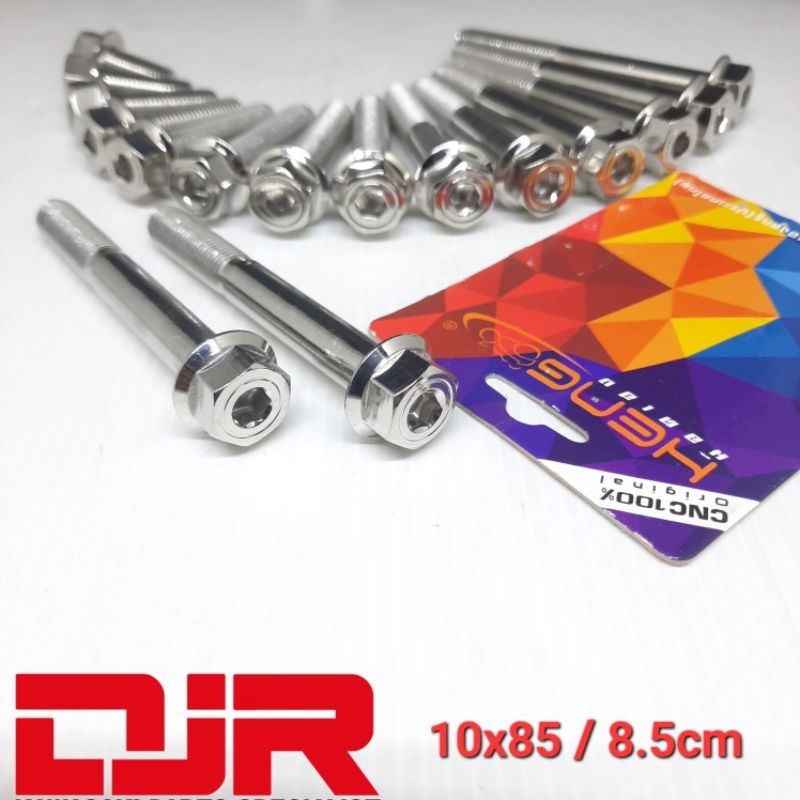 baut 14 probolt 10x85 2 kunci HEXAGON STAINLESS heng thailand baut 14 panjang 8.5cm