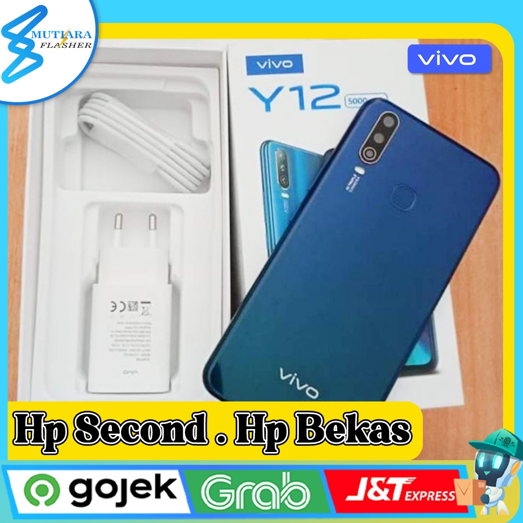 Vivo Y12 Ram 3/32GB | Ram 3/64GB Second Original