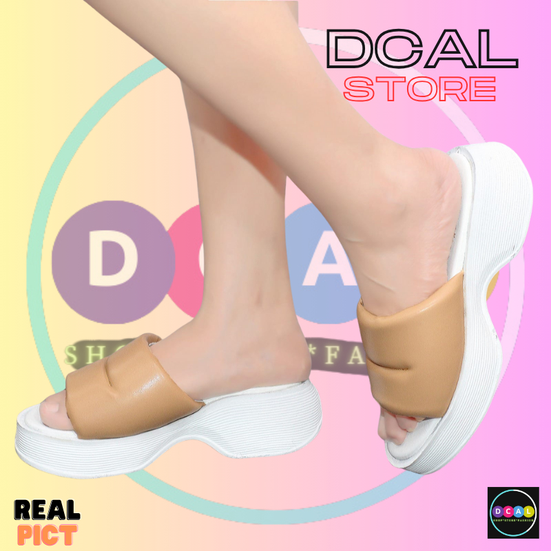 DCAL SANDAL WEDGES SELOP WANITA AP31