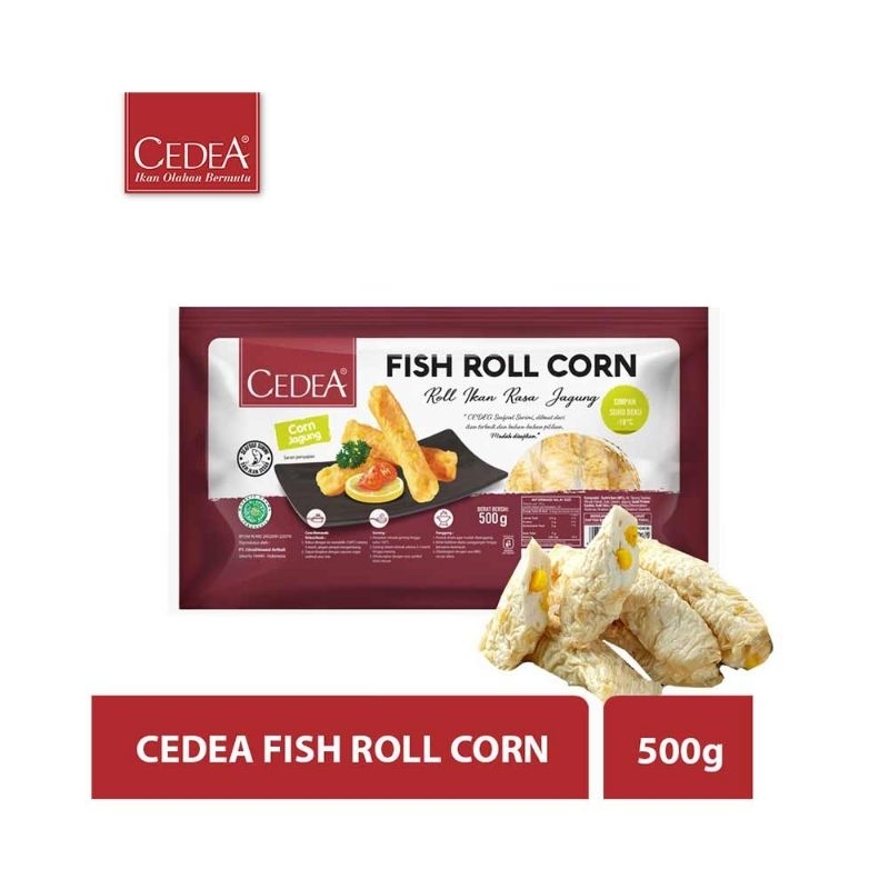 

Cedea Fish Roll Corn | Berat 500g