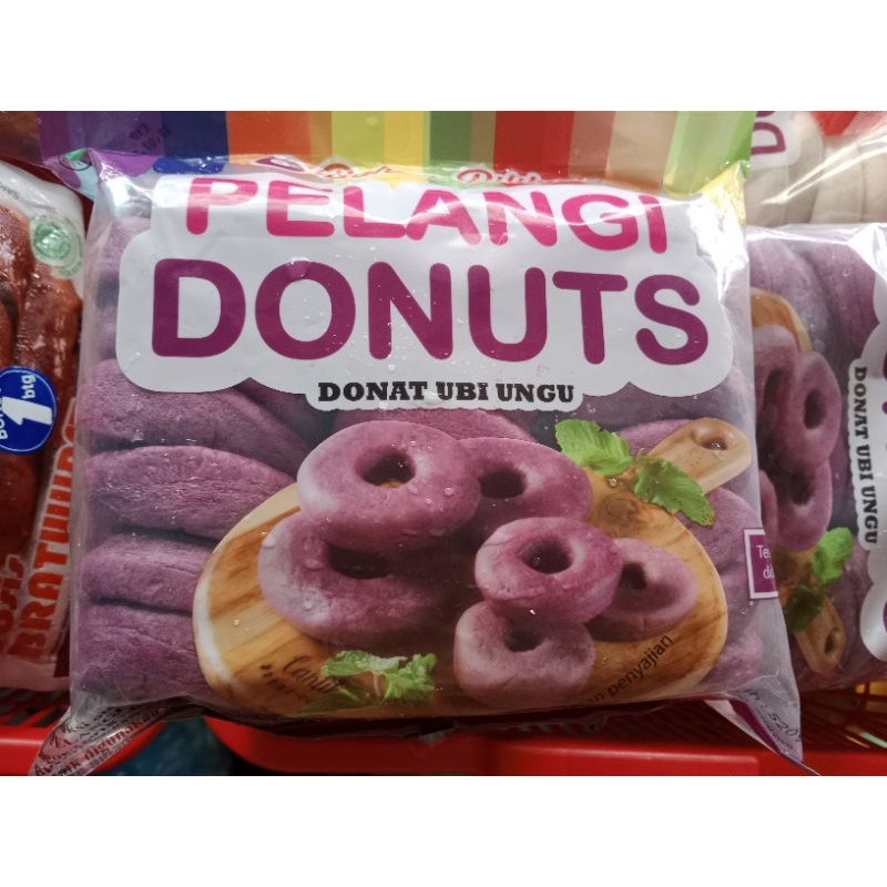 

Pelangi Donuts Ubi Ungu