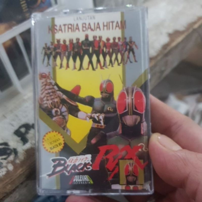Kaset Pita Ksatria Baja Hitam