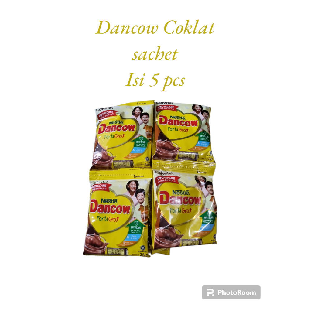 

Dancow Susu Bubuk Coklat Sachet, isi 5 pcs