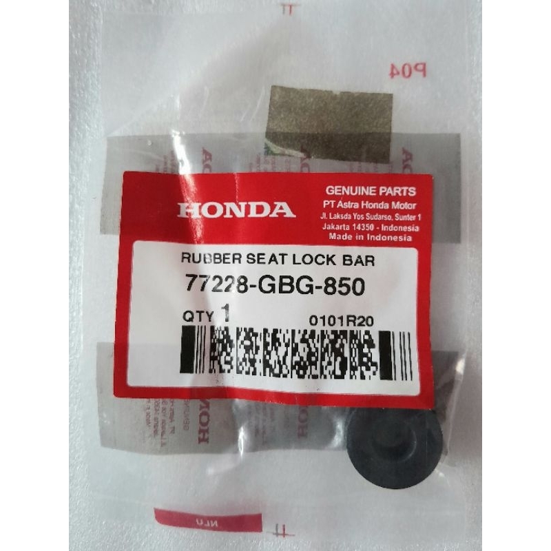Karet 77228-GBG-850 RUBBER SEAT LOCK BAR original baru