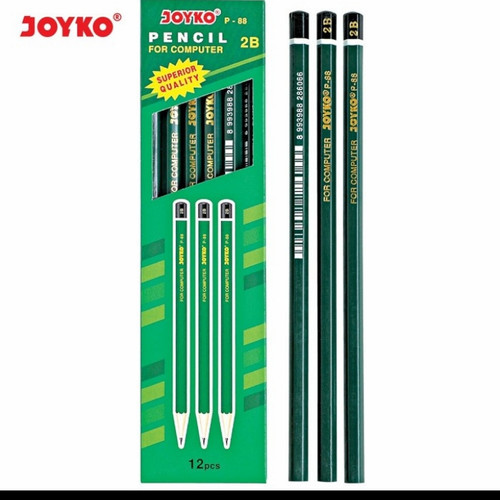 

PENSIL KAYU 2B JOYKO P 88 HIJAU 1 PCS