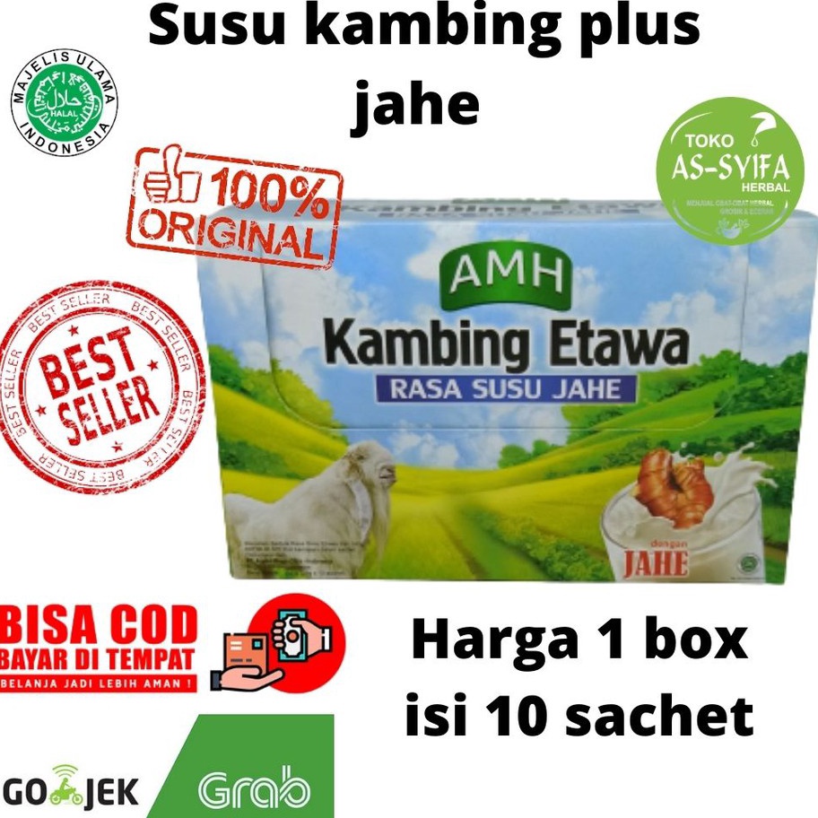 

MEGA SALE Susu Kambing Etawa AMH Plus Jahe asli