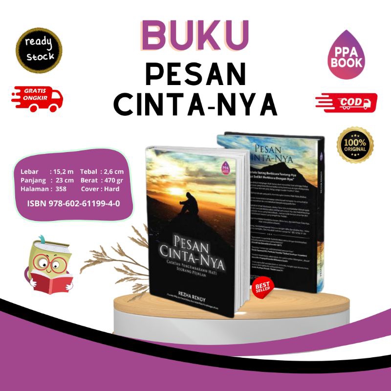 buku pesan cinta Nya by rezha rendy original ppa institute ppa book