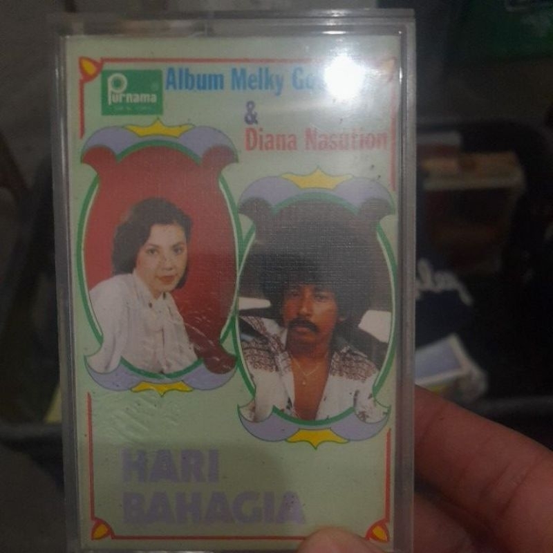 kaset pita album melky goeslaw & diana nasution hari bahagia (0897)