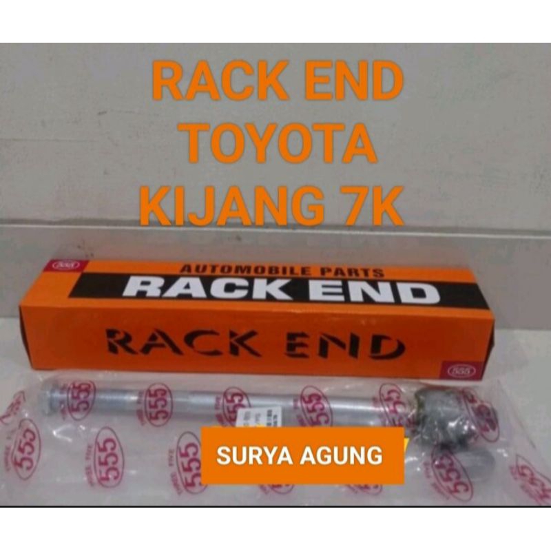 RACK END LONG TIE ROD END TOYOTA KIJANG KAPSUL 7K MERK 555