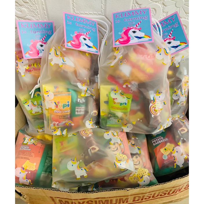 

COD NEWPRODUCT paket snack ulang tahun tas
