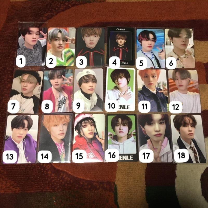 Photocard Official Chenle NCT Dream Hello Future Hot Sauce Resonance Golden Age Keycard Agen Glitch 