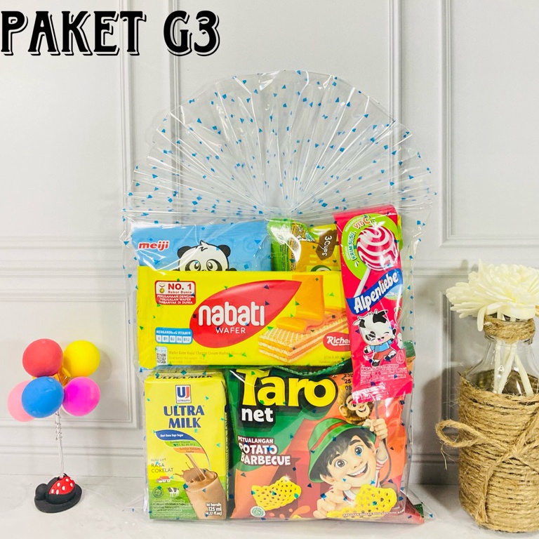 

MURAH LEBAY Paket snack ulang tahun anak murah G 3hampers ulang tahunsouvenir ulang tahun anak