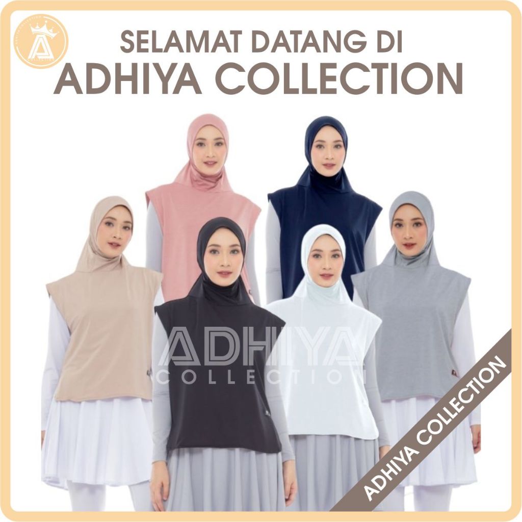 ROMPI HIJAB SPORT WANITA I HIJAB ROMPI INSTAN TERBARU SPORTY I VEST WANITA KEKINIAN