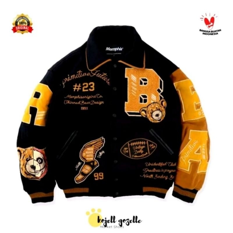 Memphis Varsity Jacket - Bear (Limited Edition)