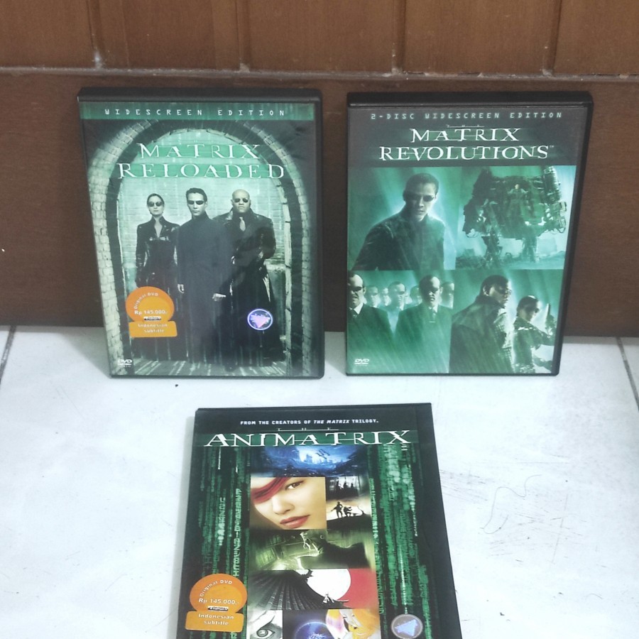 [Bundle] Matrix Movies Collection (DVD Movie)