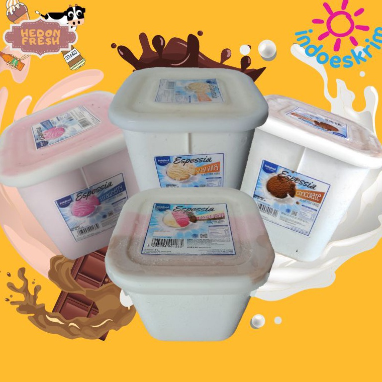 

PAKET LENGKAP Ice Krim Es Krim Indoeskrim 8 Liter