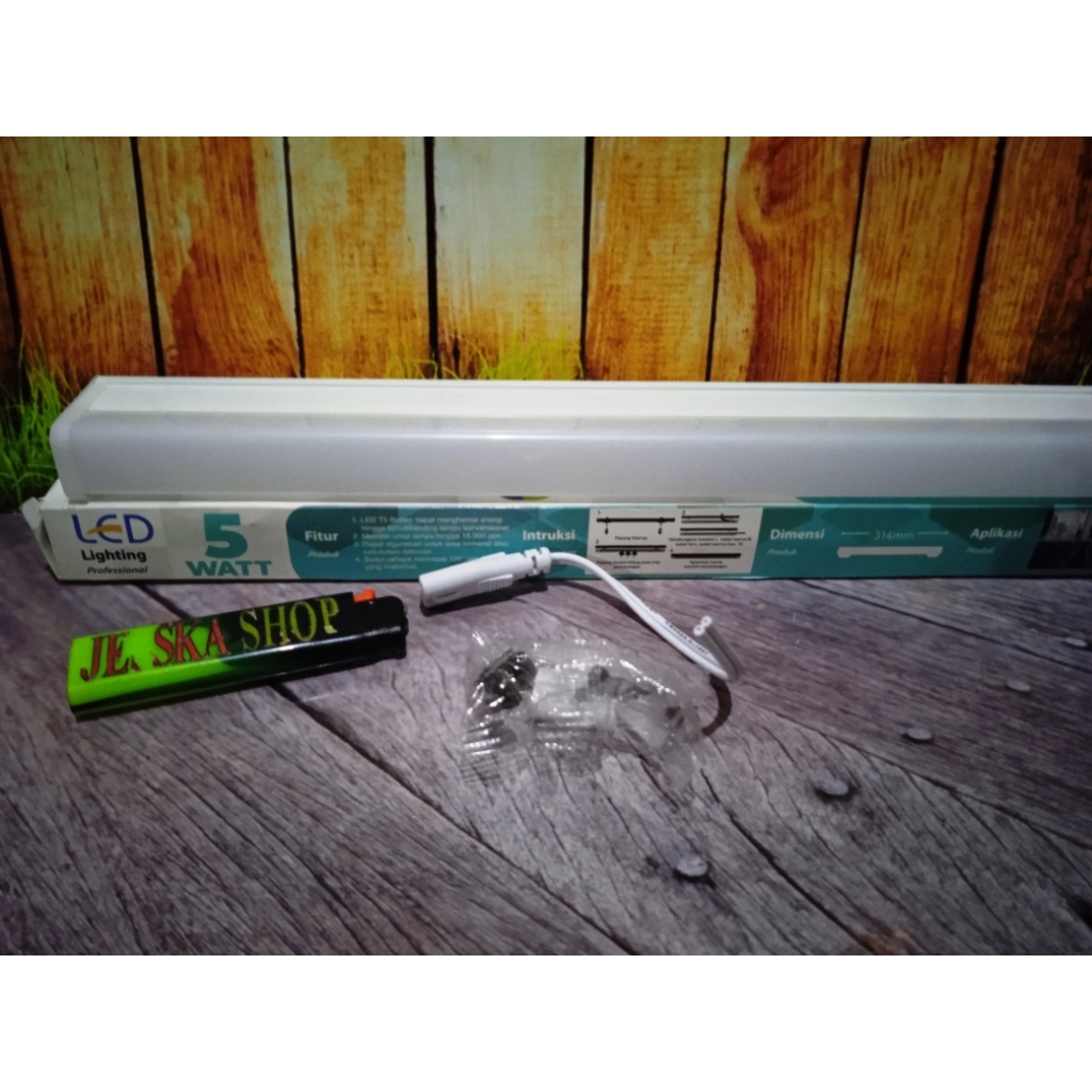 Lampu Perangkap Nyamuk Serangga Terbang Neon TL T5 5W Tube Batten Untuk Insect Fly Catcher