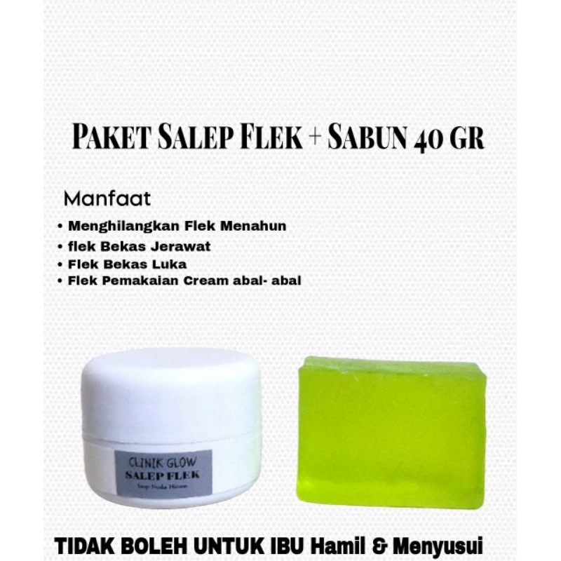 PAKET FLEK Night Whitening FLEK BANDEL DAN SABUN Original 100 %                                     