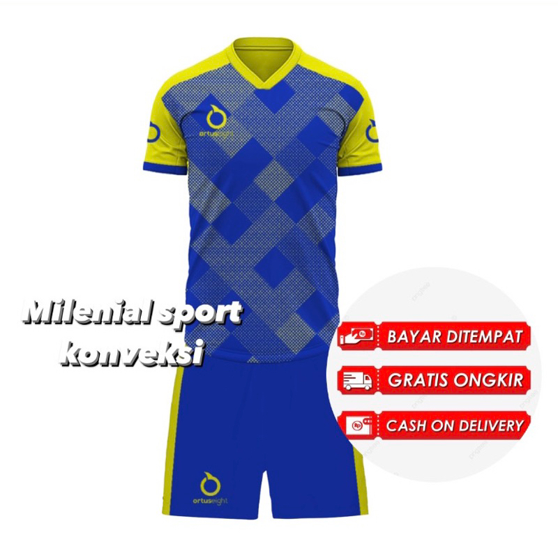 Kaos futsal Jersey futsal Jersey Kaos bola Jersey bola Futsal Kaos olahraga Baju futsal Kaos Baju bo