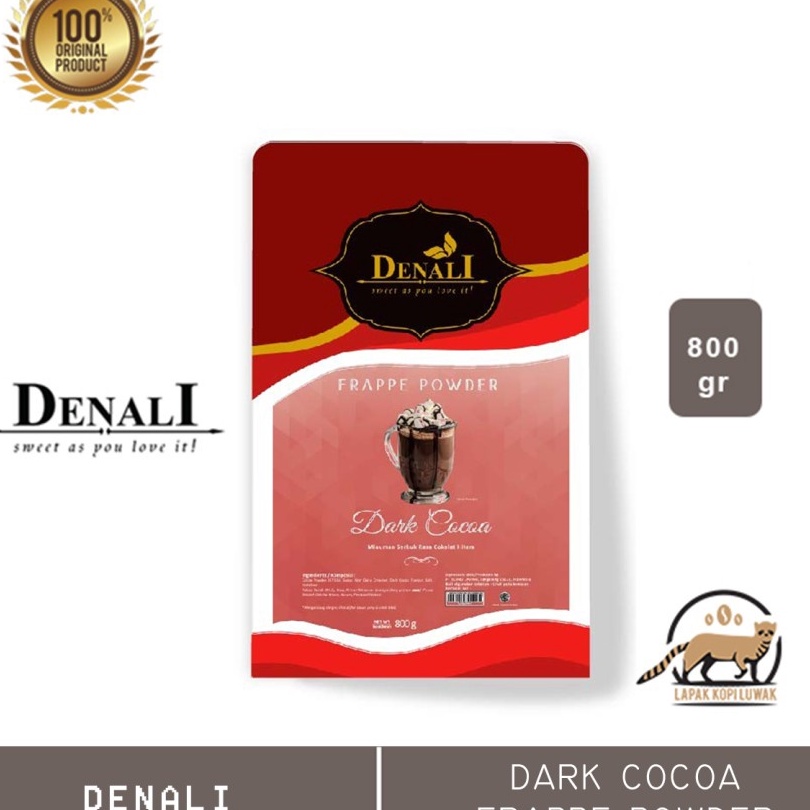 

Super Promo Dark Cocoa Merk Denali Terlaris