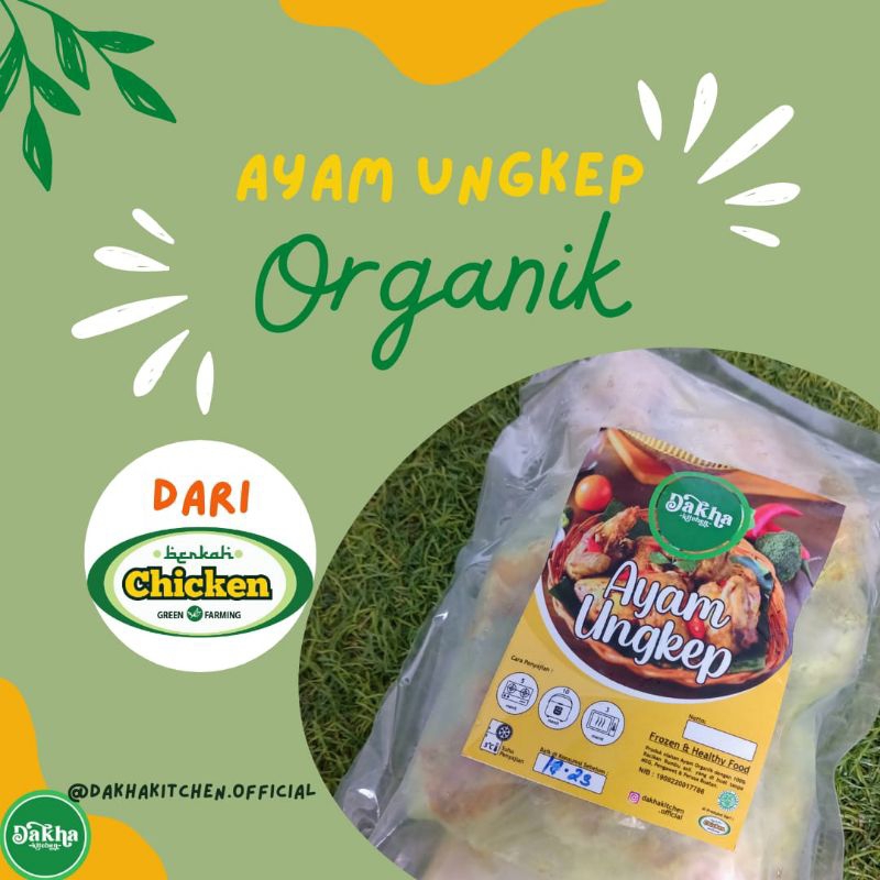 

Ayam ungkep Srundeng Organik Tanpa MSG | Halal dan Thayyib | Olahan ayam probiotik berkah chicken