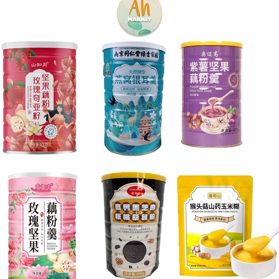 COD Oufen Lotus Root Powder  Mai Qiu Feng Lotus Root Bubuk Akar Teratai