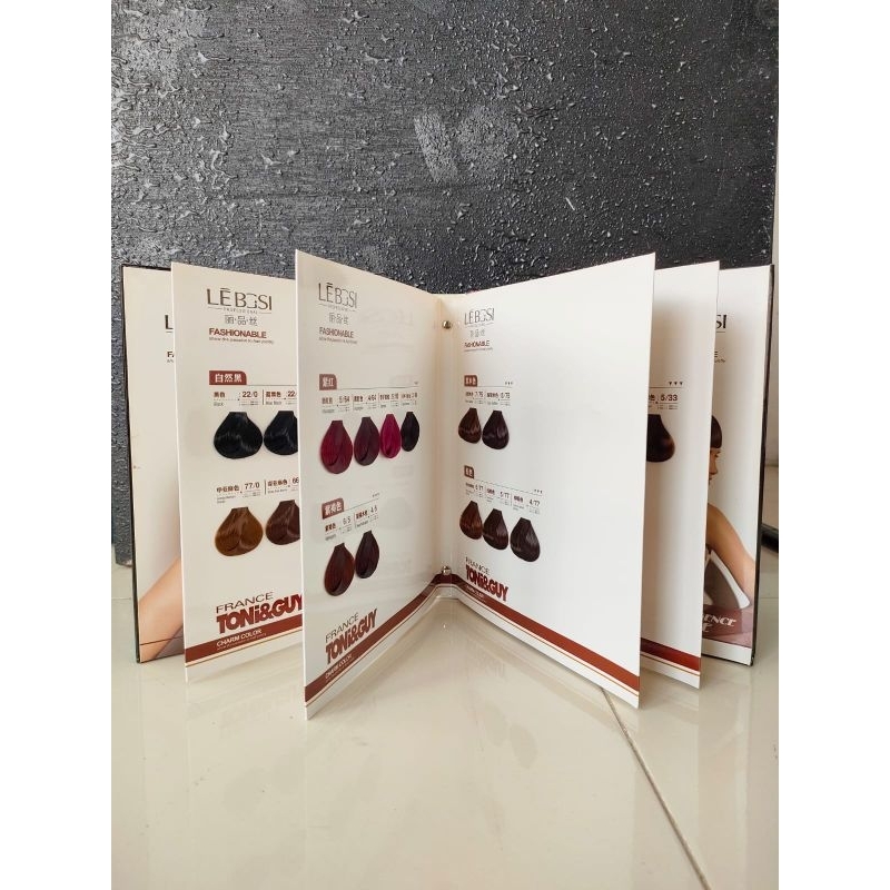 BUKU KATALOG WARNA RAMBUT / HAIR CHART