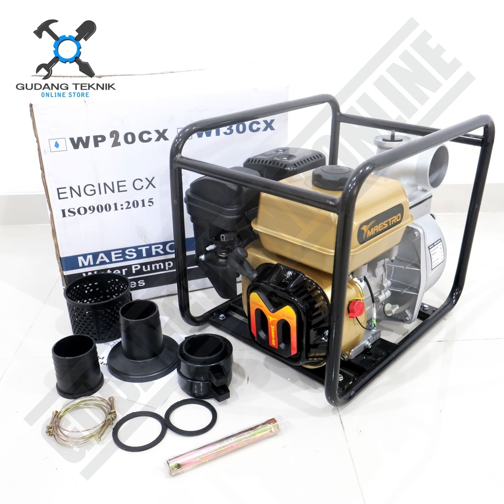 Water Pump 2" 3" WP20CX WP30CX MAESTRO / Mesin Waterpump Alkon Pompa Air Irigasi Sawah 2 Inch WP 20 